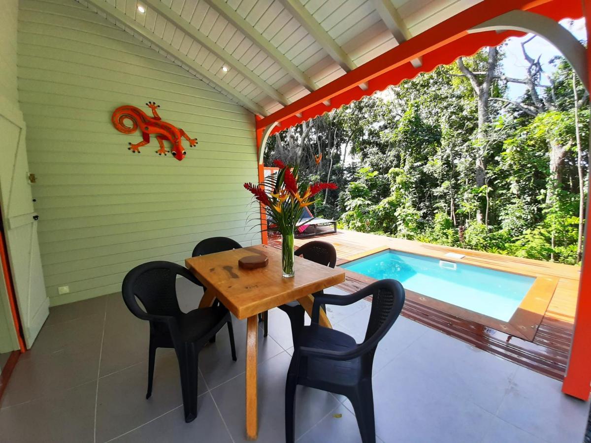 Caraibes Cottages Corail Piscine Privee A 900M De La Plage De Grande Anse Deshaies Exterior photo