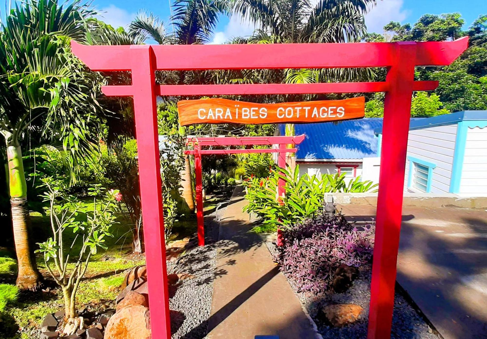 Caraibes Cottages Corail Piscine Privee A 900M De La Plage De Grande Anse Deshaies Exterior photo